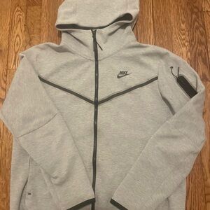 Gray Nike Tech Fleece